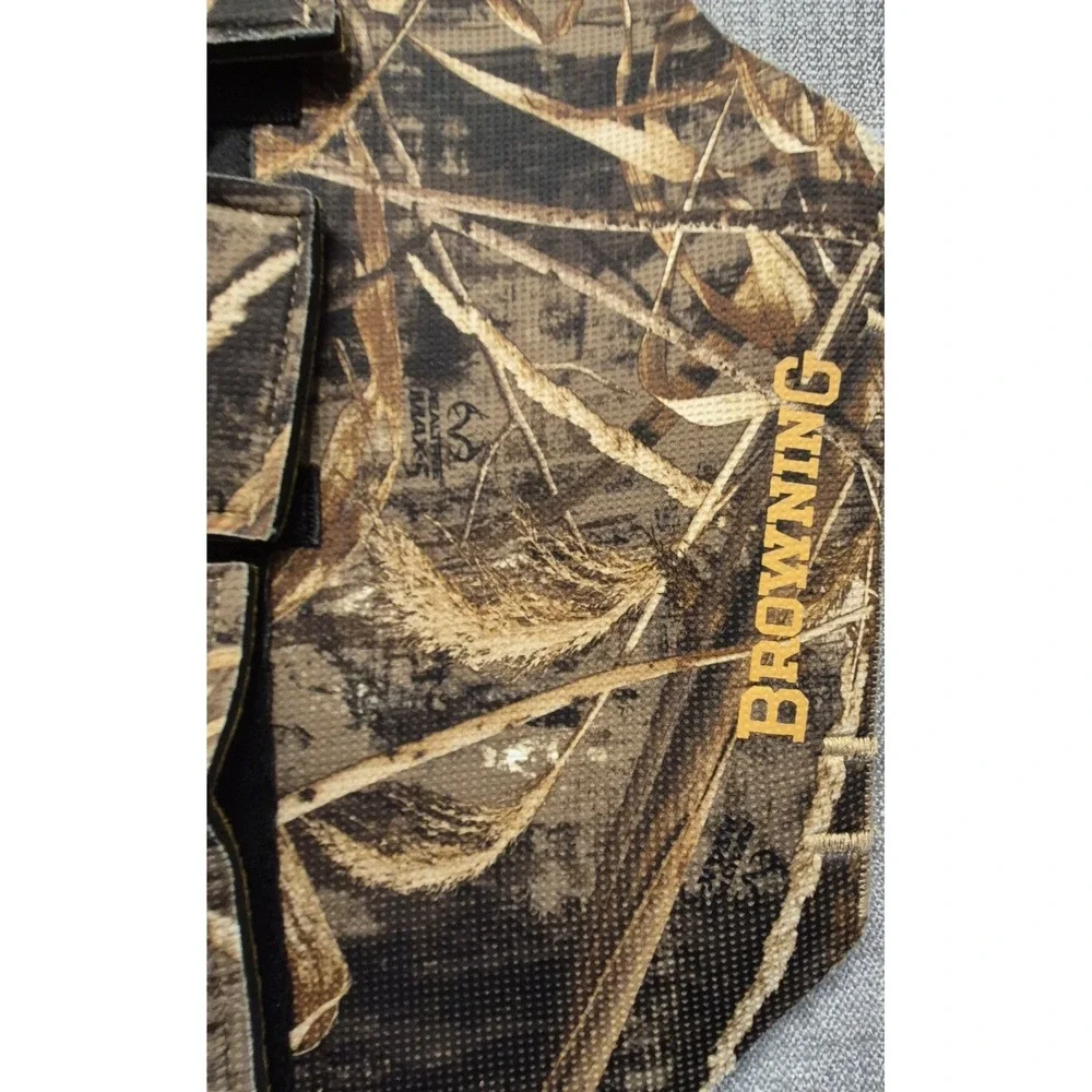 NWT Browning Neoprene Camo Max-5 Dog hunting Vest XXL Chest Protector adjustable